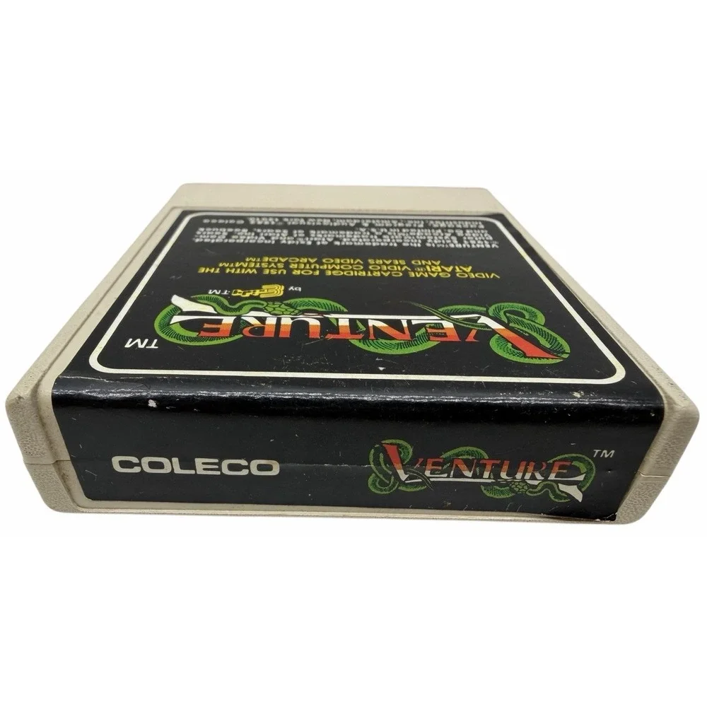 Venture Atari 2600 Coleco Game Cartridge Only‎